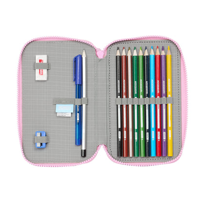 Creion dublu Munich Heaven Albastru celest 12.5 x 19.5 x 4 cm 28 Piese - Birou și papetărie, Material școlar și educațional