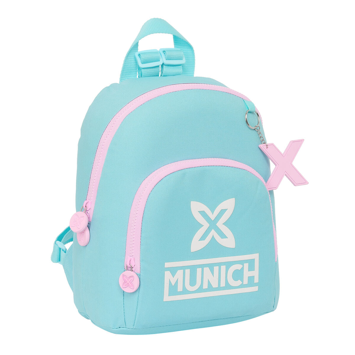Ghiozdan Munich Heaven Celeste 25 x 30 x 13 cm - Birou și papetărie, Material școlar și educațional