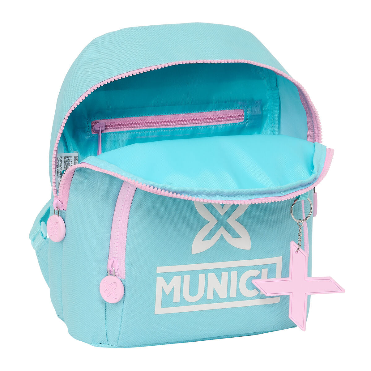 Ghiozdan Munich Heaven Celeste 25 x 30 x 13 cm - Birou și papetărie, Material școlar și educațional