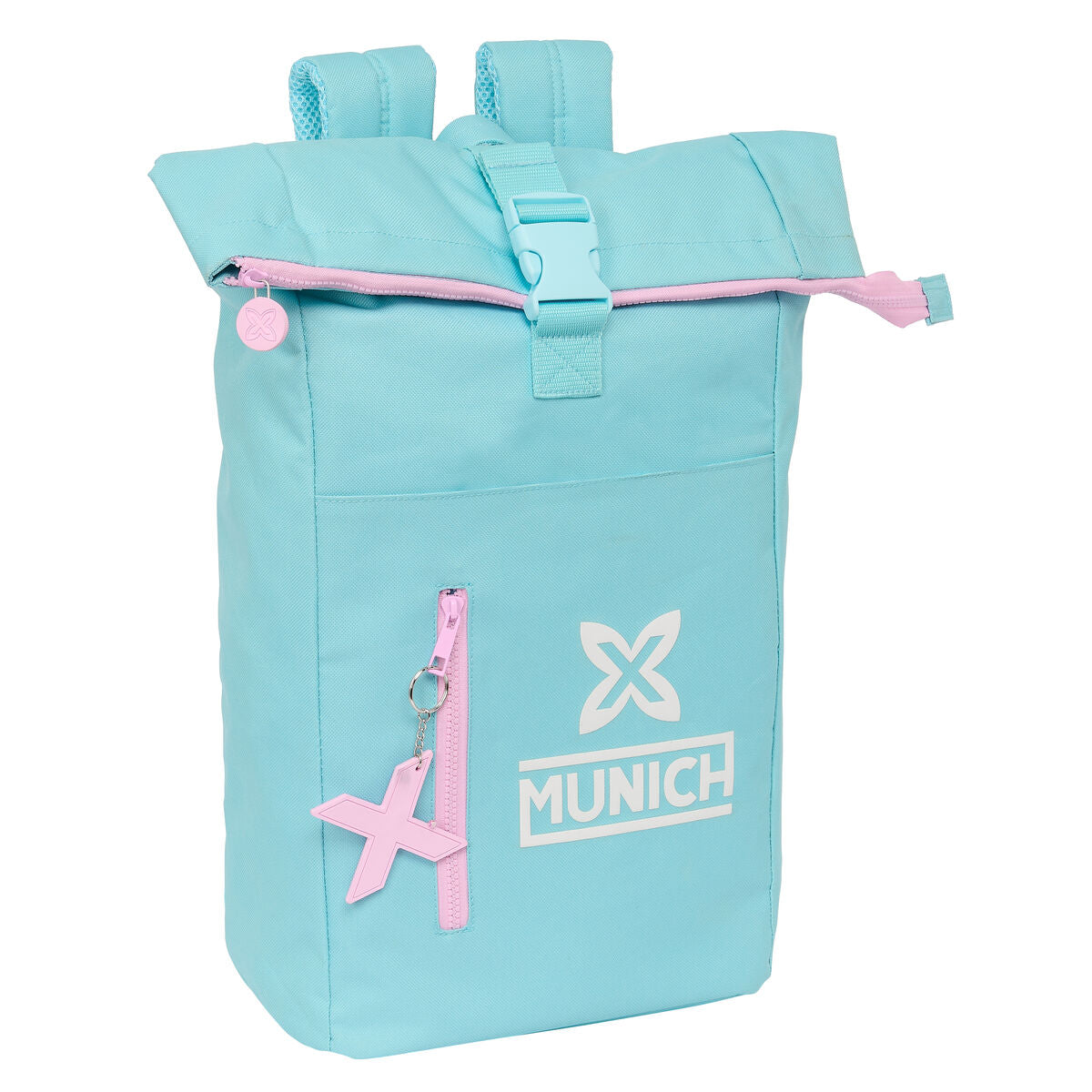 Ghiozdan Munich Heaven Celeste 28 x 42 x 13 cm - Birou și papetărie, Material școlar și educațional