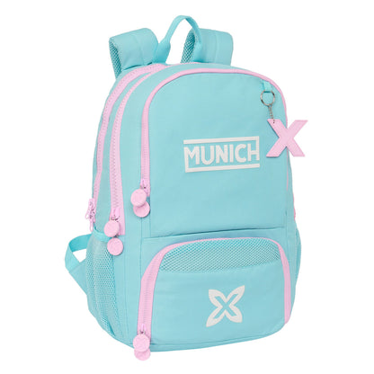 Ghiozdan Munich Heaven Celeste 30 x 42 x 17 cm - Birou și papetărie, Material școlar și educațional
