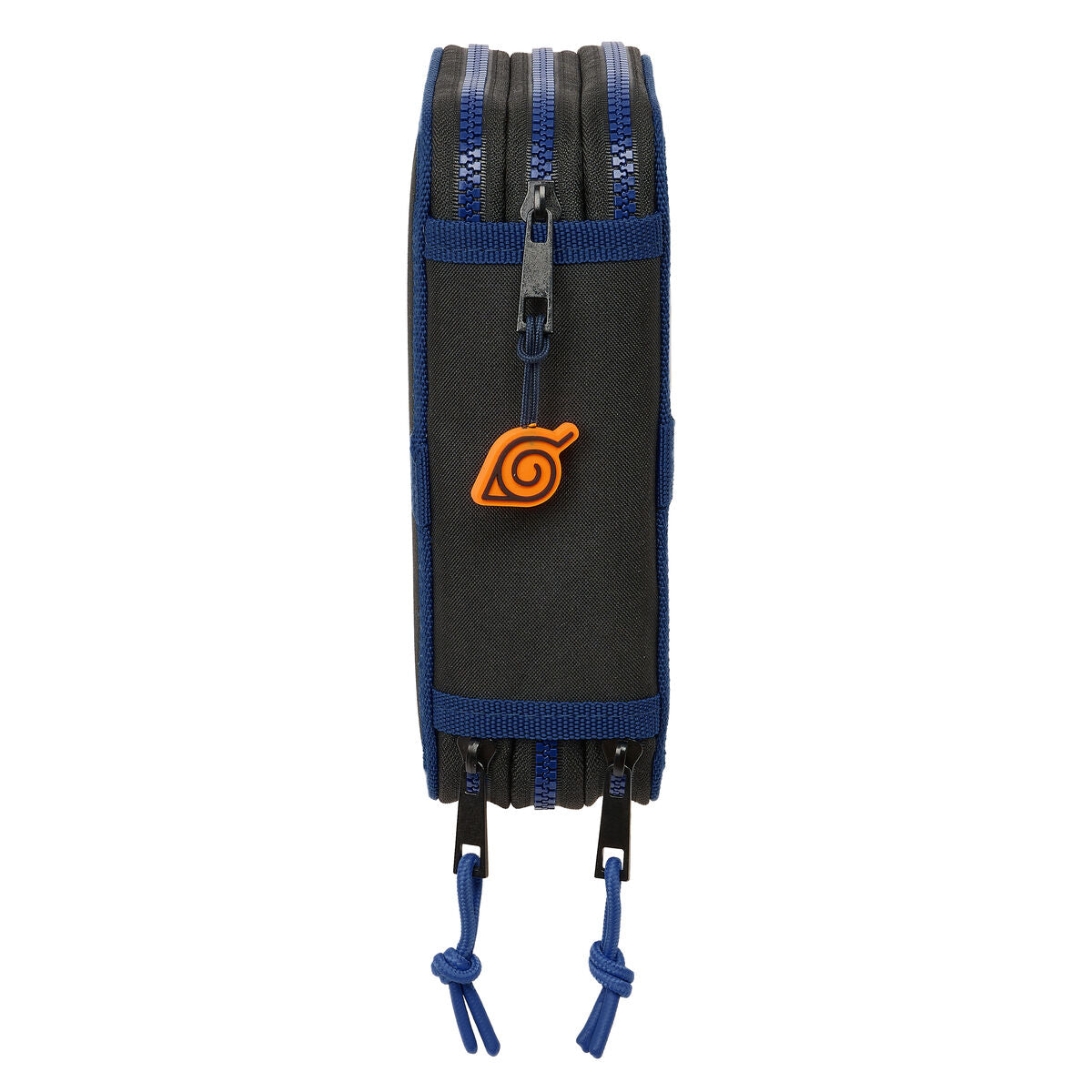 Penar Triplu Naruto Ninja Albastru Negru 12,5 x 19,5 x 5,5 cm 36 Piese - Birou și papetărie, Material școlar și educațional