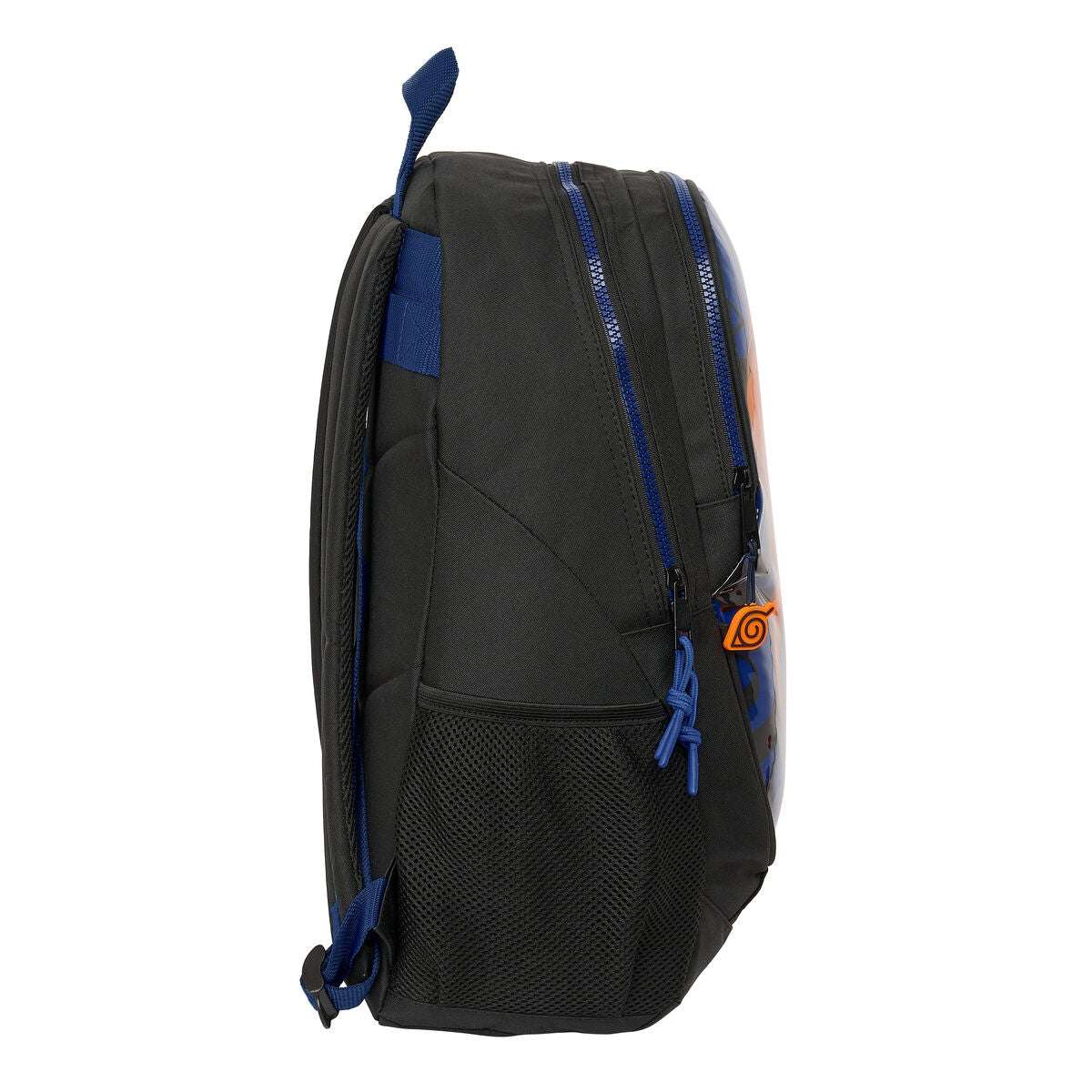 Ghiozdan Naruto Ninja Albastru Negru 32 x 44 x 16 cm - Birou și papetărie, Material școlar și educațional