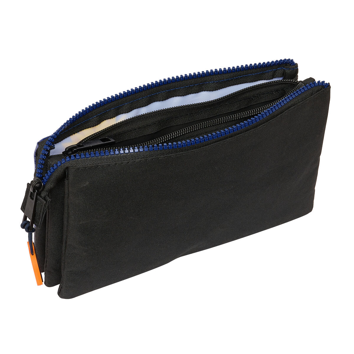 Penar triplu Naruto Ninja Albastru Negru 22 x 12 x 3 cm - Birou și papetărie, Material școlar și educațional