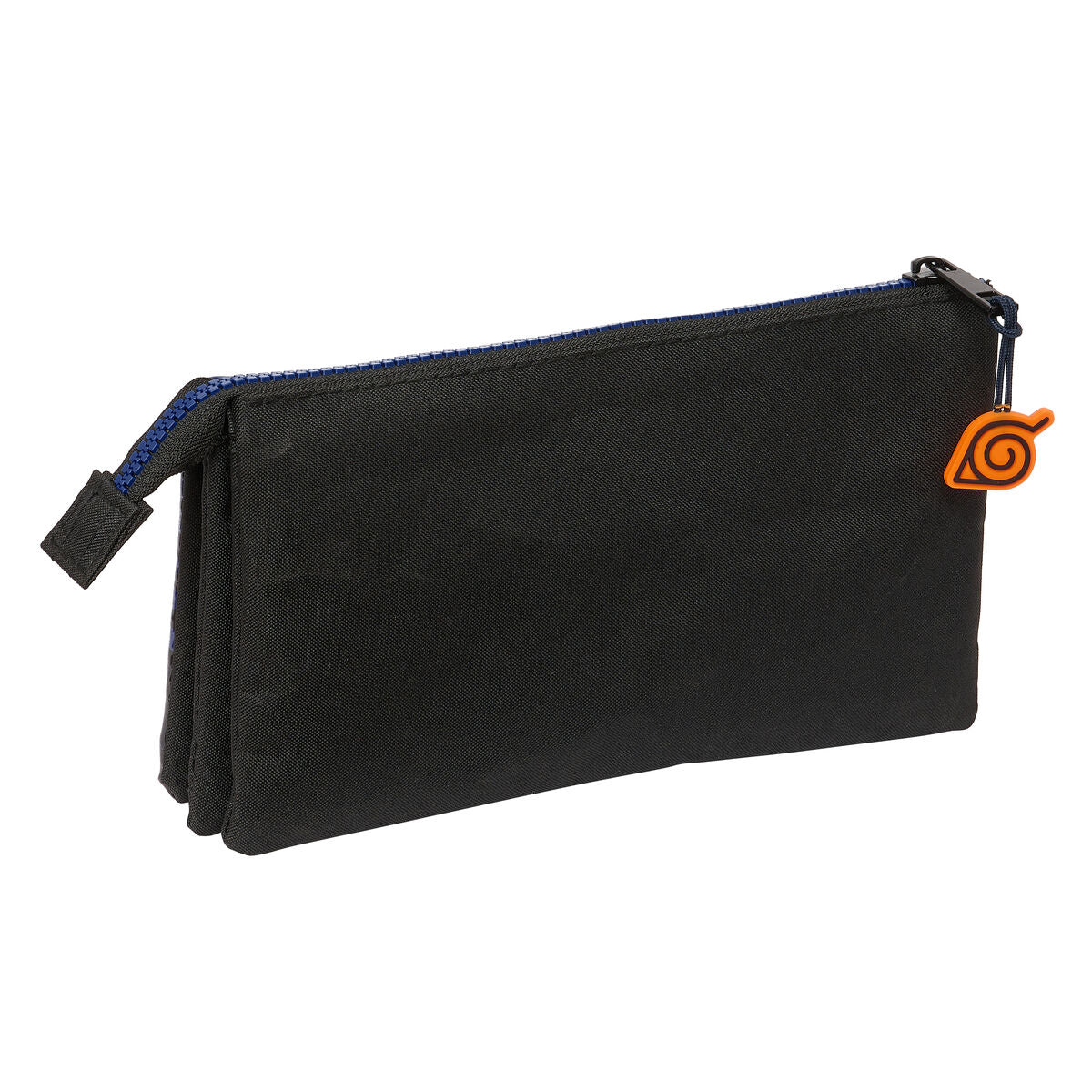Penar triplu Naruto Ninja Albastru Negru 22 x 12 x 3 cm - Birou și papetărie, Material școlar și educațional
