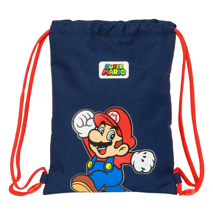 Geantă Rucsac cu Bretele Super Mario World Bleumarin 26 x 34 x 1 cm - Birou și papetărie, Material școlar și educațional