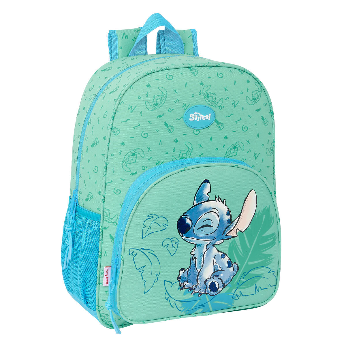 Ghiozdan Lilo & Stitch Aloha Turquoise 33 x 42 x 14 cm - Birou și papetărie, Material școlar și educațional