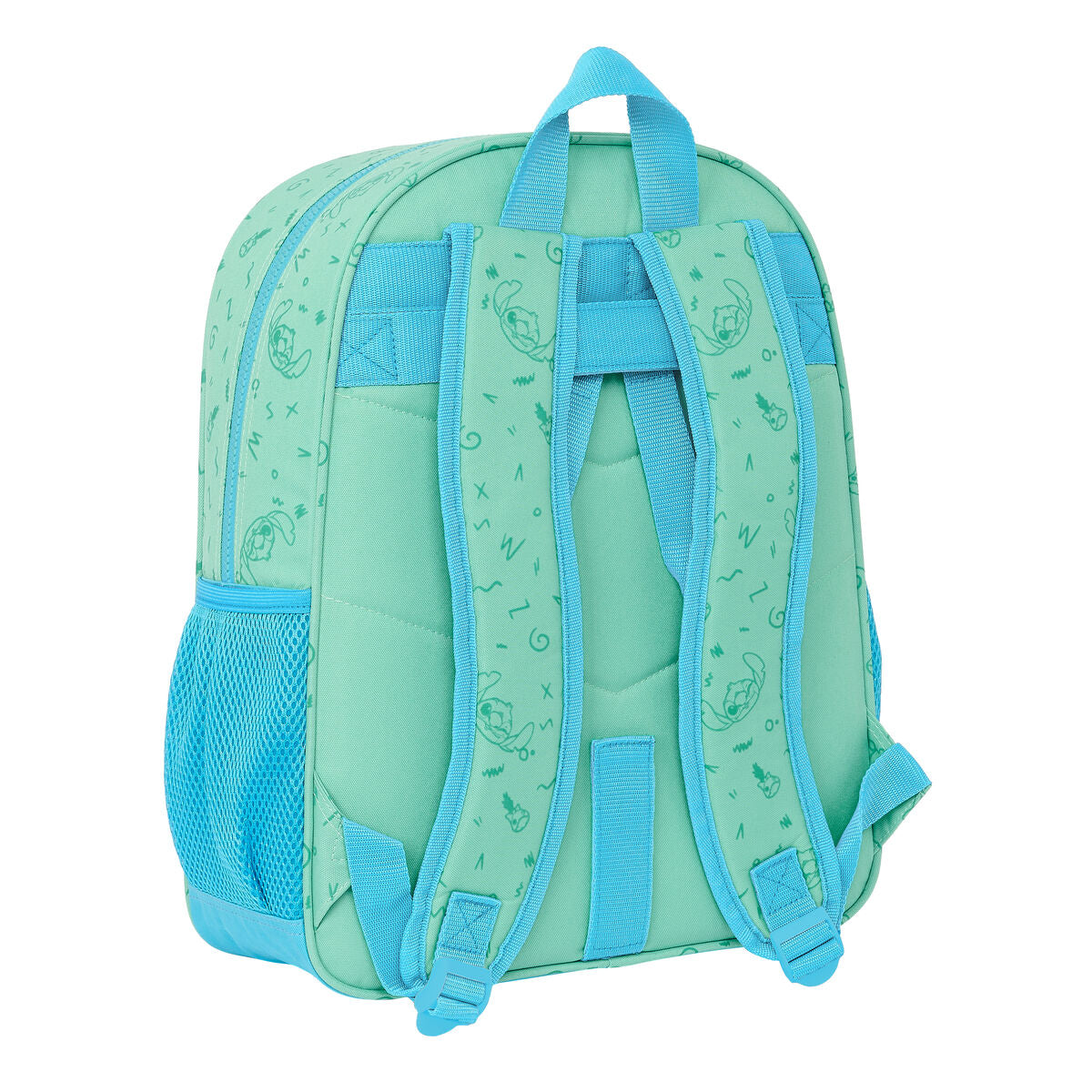 Ghiozdan Lilo & Stitch Aloha Turquoise 32 x 38 x 12 cm - Birou și papetărie, Material școlar și educațional