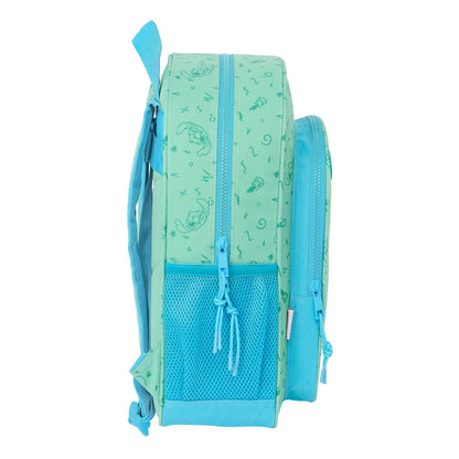 Ghiozdan Lilo & Stitch Aloha Turquoise 32 x 38 x 12 cm - Birou și papetărie, Material școlar și educațional
