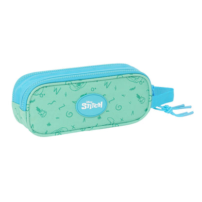 Penar dublu Stitch Aloha Turquoise 21 x 8 x 6 cm - Birou și papetărie, Material școlar și educațional