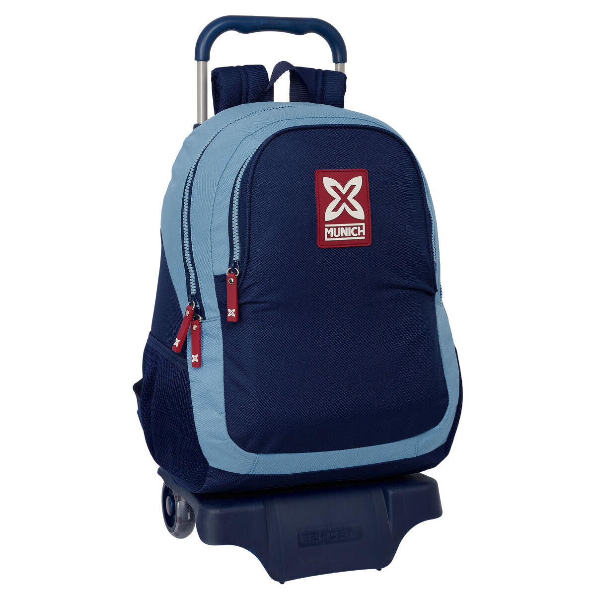 Ghiozdan cu Roți Munich Royal Albastru 32 x 44 x 16 cm - Birou și papetărie, Material școlar și educațional