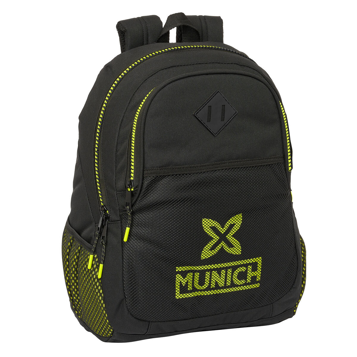 Ghiozdan Munich Beat Negru 32 x 44 x 16 cm - Birou și papetărie, Material școlar și educațional