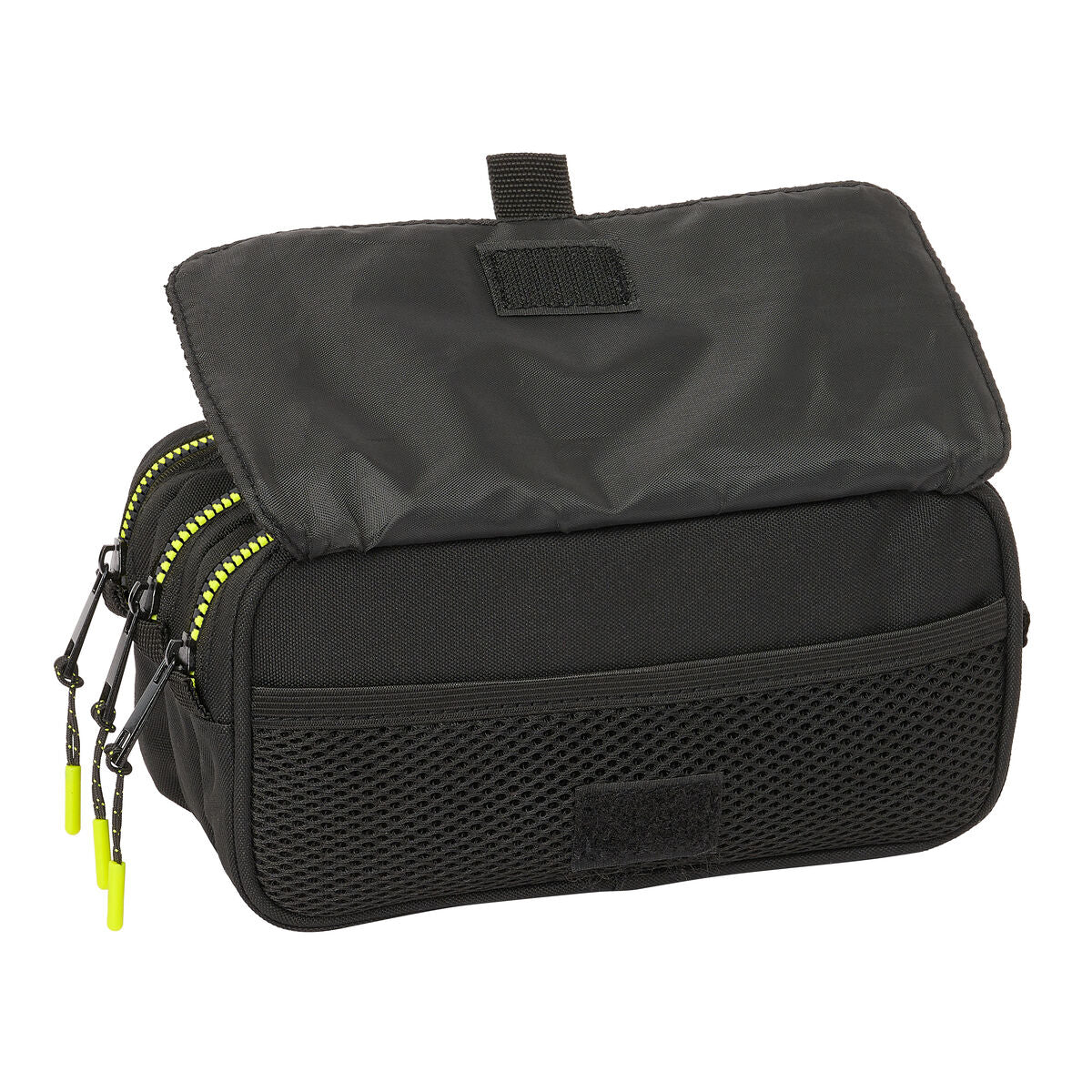 Penar triplu Munich Beat Negru 21,5 x 10 x 8 cm - Birou și papetărie, Material școlar și educațional