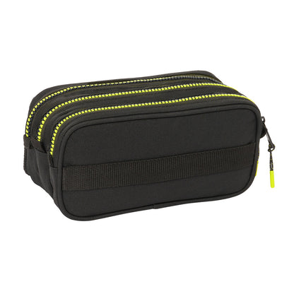 Penar triplu Munich Beat Negru 21,5 x 10 x 8 cm - Birou și papetărie, Material școlar și educațional