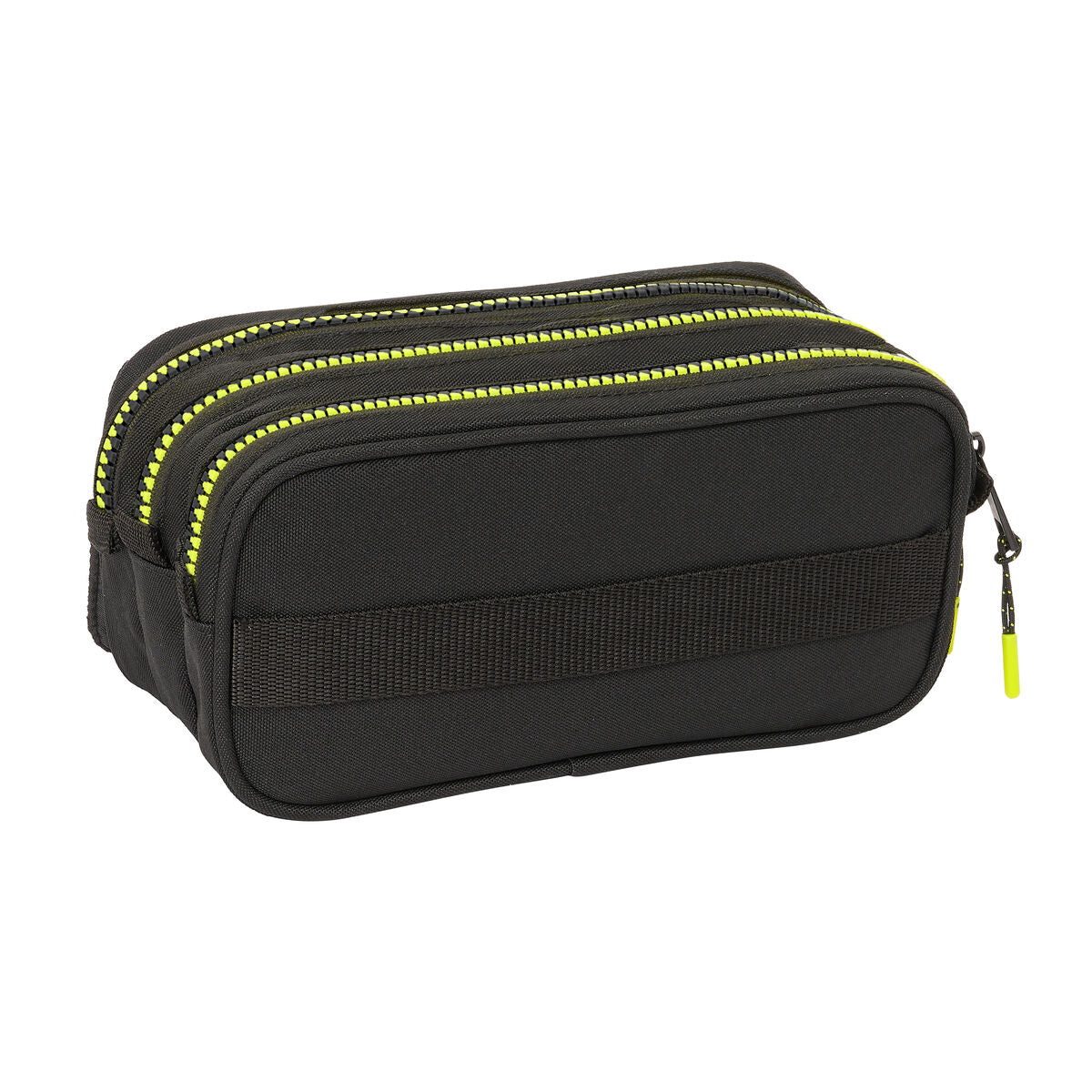Penar triplu Munich Beat Negru 21,5 x 10 x 8 cm - Birou și papetărie, Material școlar și educațional