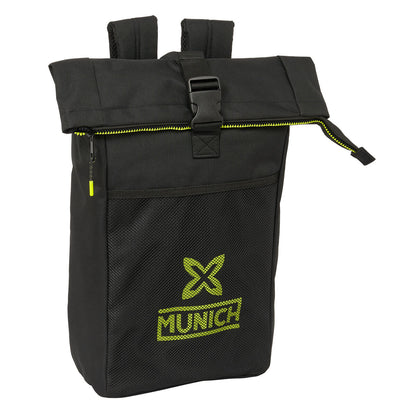 Ghiozdan Munich Beat Negru 28 x 42 x 13 cm - Birou și papetărie, Material școlar și educațional