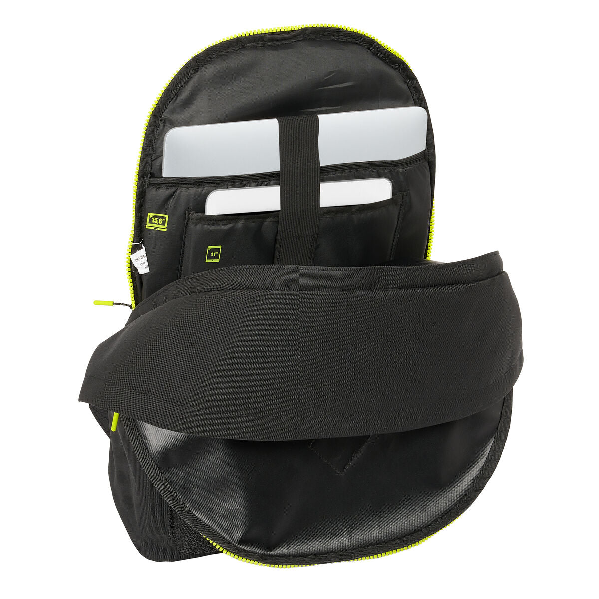 Ghiozdan Munich +usb munich Negru 31 x 44 x 18 cm - Birou și papetărie, Material școlar și educațional