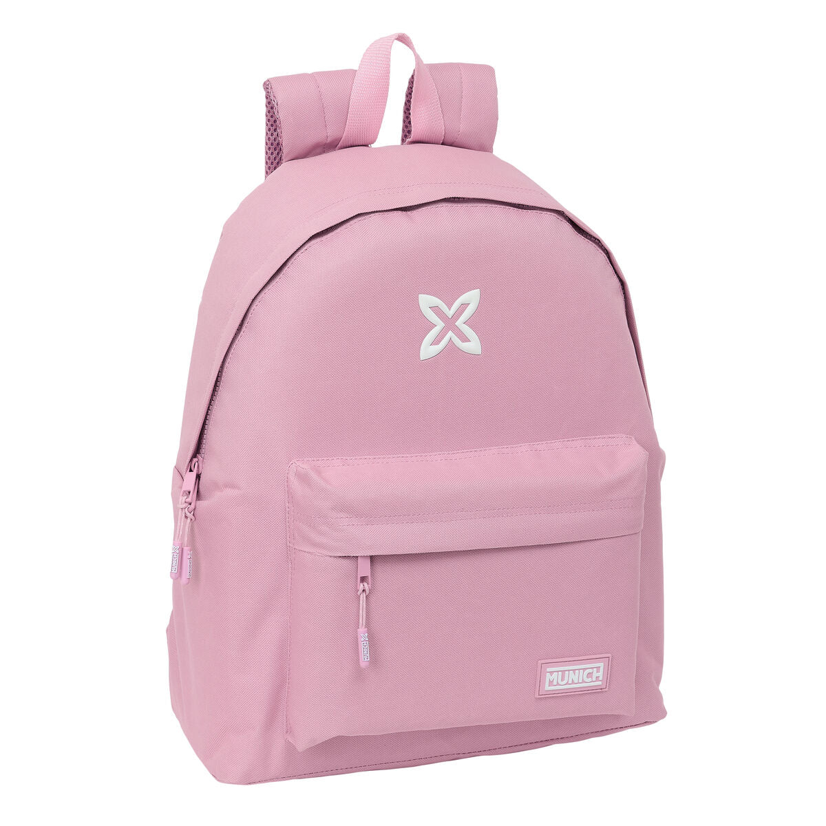 Ghiozdan Munich Basic Roz 33 x 42 x 15 cm - Birou și papetărie, Material școlar și educațional