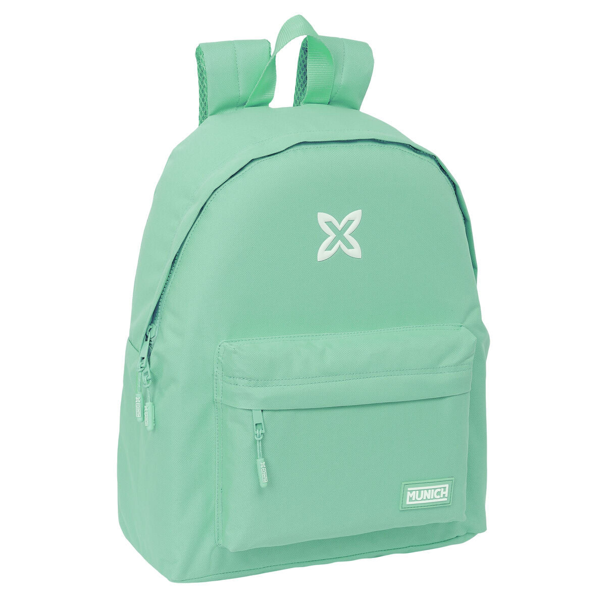 Ghiozdan Munich Basic Turquoise 33 x 42 x 15 cm - Birou și papetărie, Material școlar și educațional