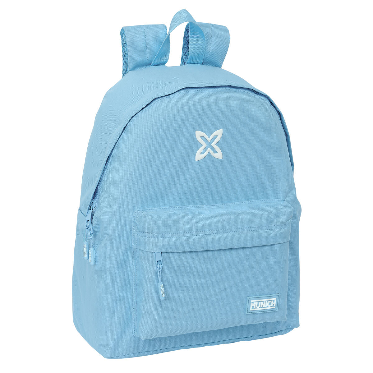 Ghiozdan Munich Basics Albastru 33 x 42 x 15 cm - Birou și papetărie, Material școlar și educațional