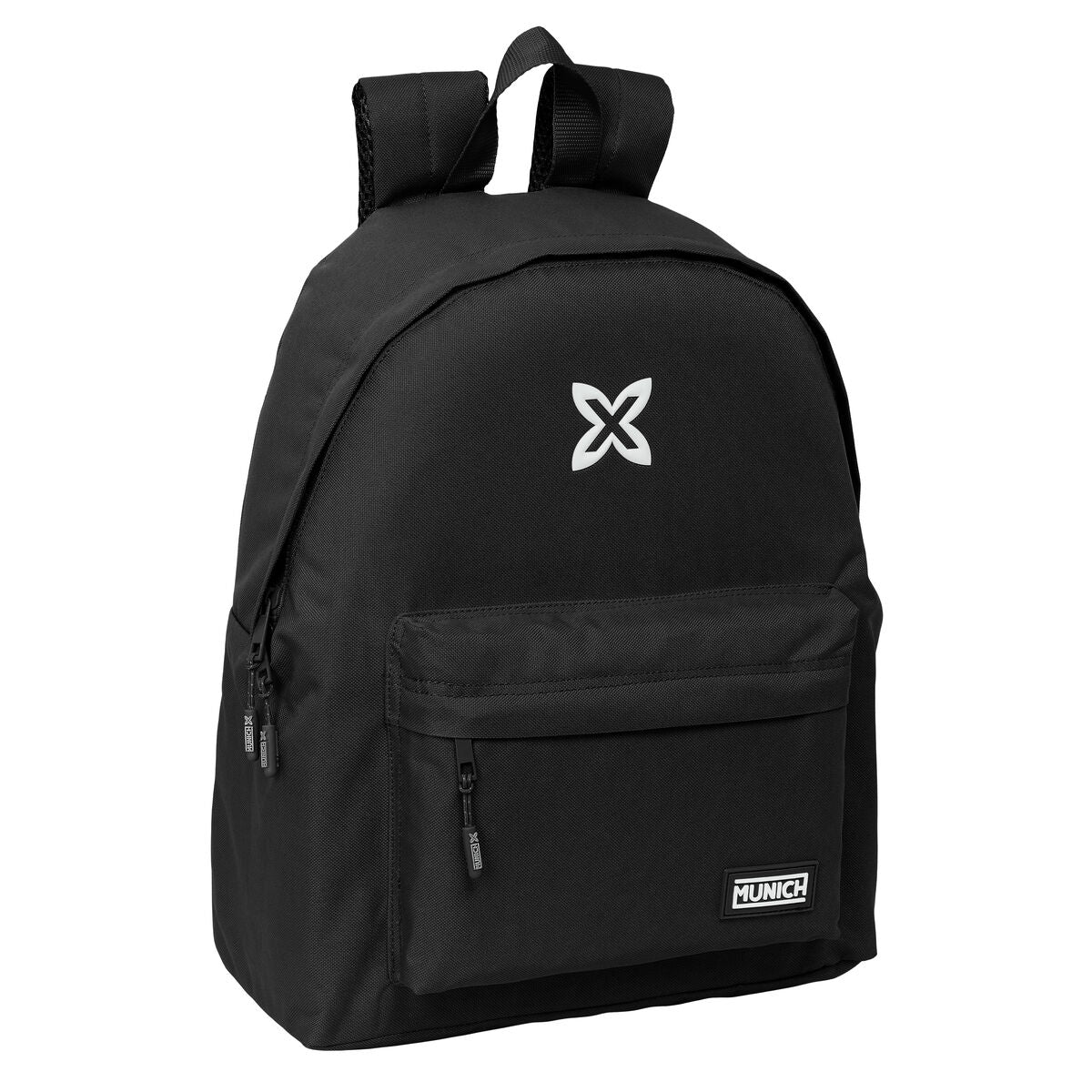 Ghiozdan Munich Basics Negru 33 x 42 x 15 cm - Birou și papetărie, Material școlar și educațional