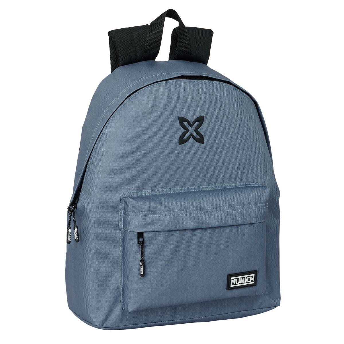 Ghiozdan Munich Gris Gri 33 x 42 x 15 cm - Birou și papetărie, Material școlar și educațional