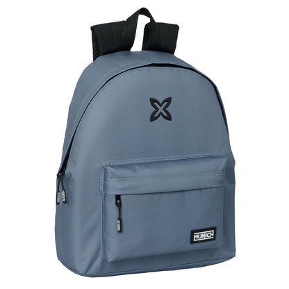 Ghiozdan Munich Gris Gri 33 x 42 x 15 cm - Birou și papetărie, Material școlar și educațional