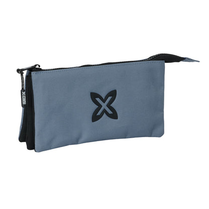 Penar triplu Munich Basic Gri 22 x 12 x 3 cm - Birou și papetărie, Material școlar și educațional