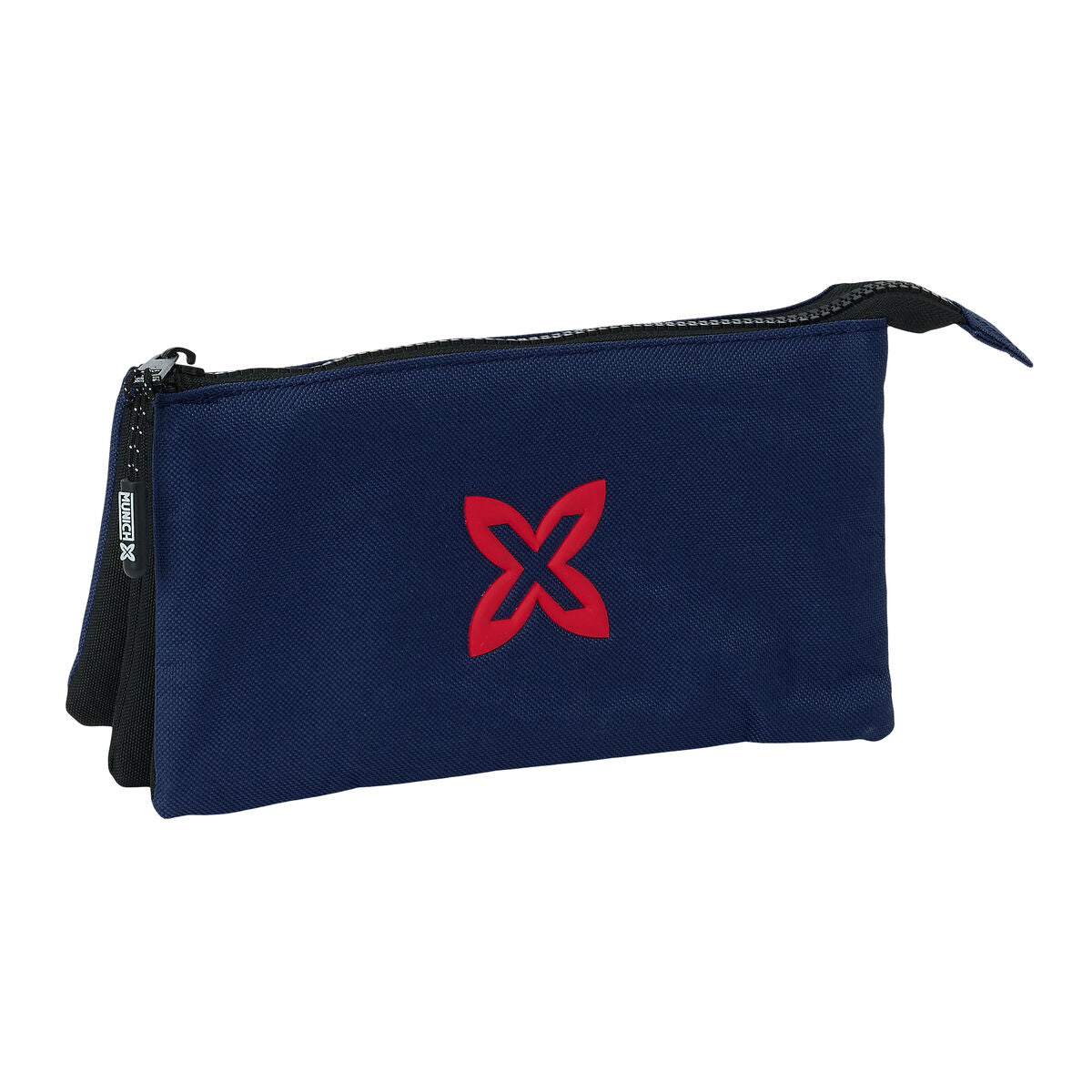 Penar triplu Munich Basic Bleumarin 22 x 12 x 3 cm - Birou și papetărie, Material școlar și educațional