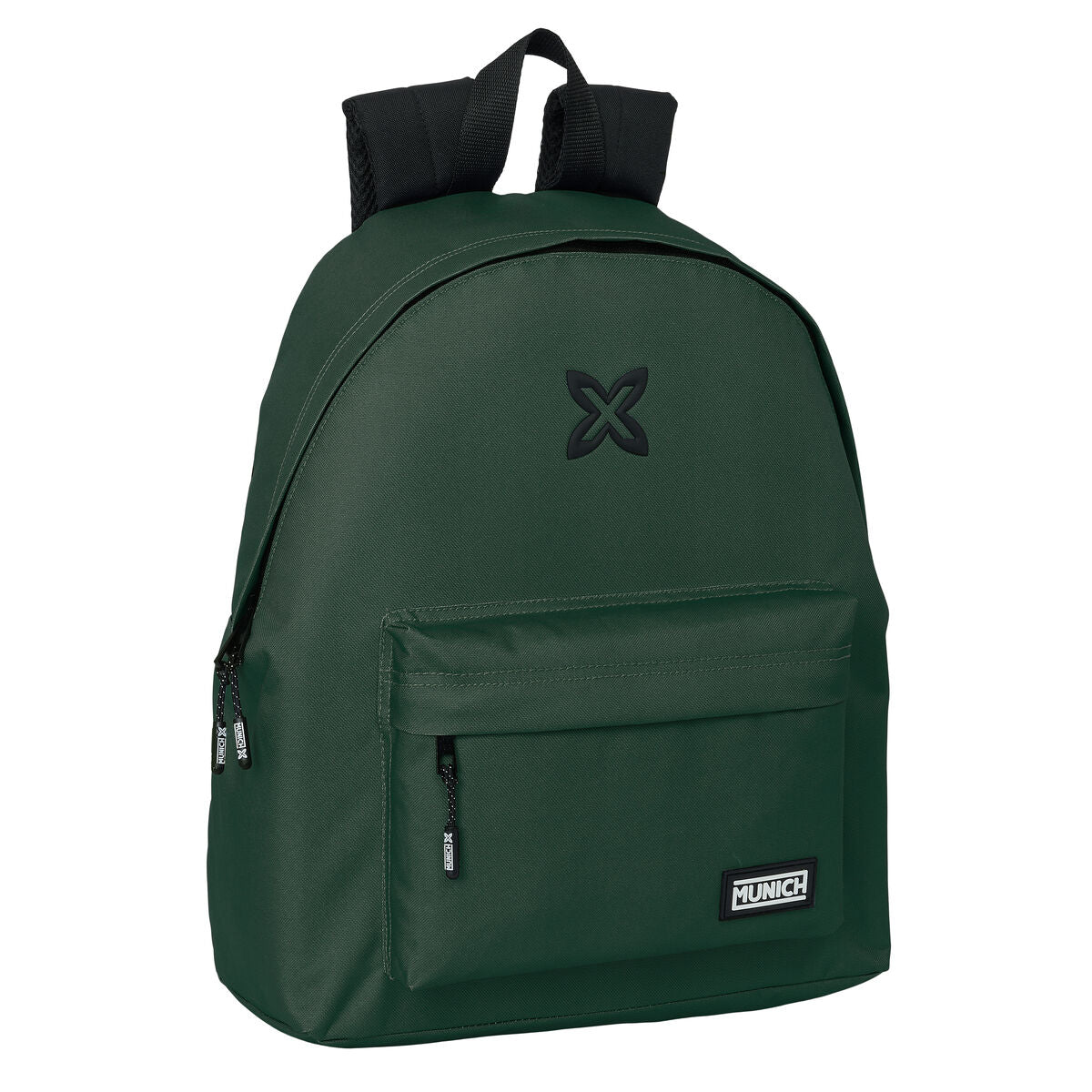 Ghiozdan Munich Basic Verde 33 x 42 x 15 cm - Birou și papetărie, Material școlar și educațional