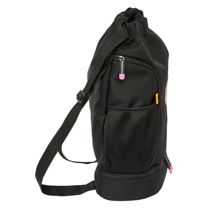 Geantă Rucsac cu Bretele Kings League Porcinos Negru 35 x 40 x 1 cm - Birou și papetărie, Material școlar și educațional