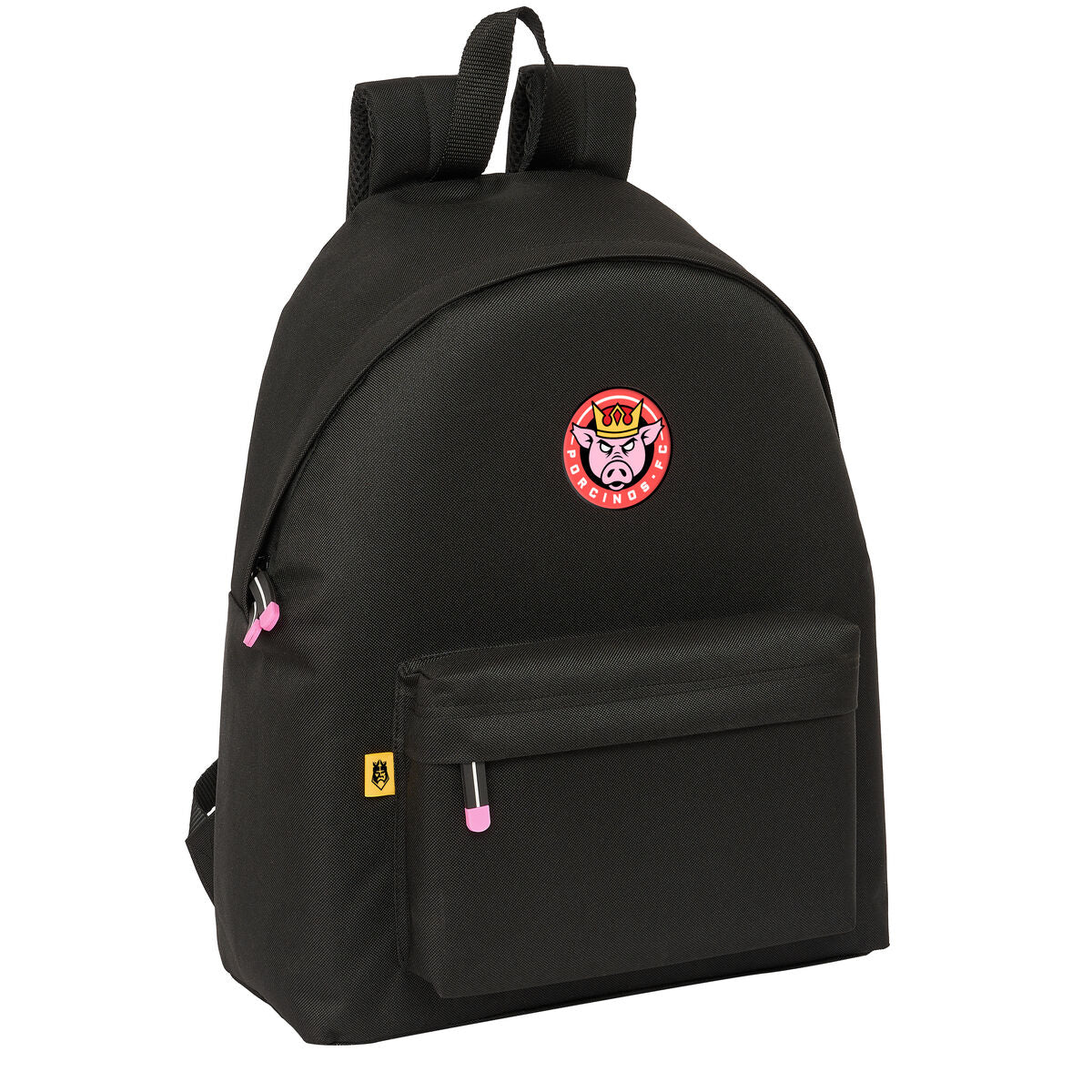 Ghiozdan Kings League Porcinos Negru 33 x 42 x 15 cm - Birou și papetărie, Material școlar și educațional