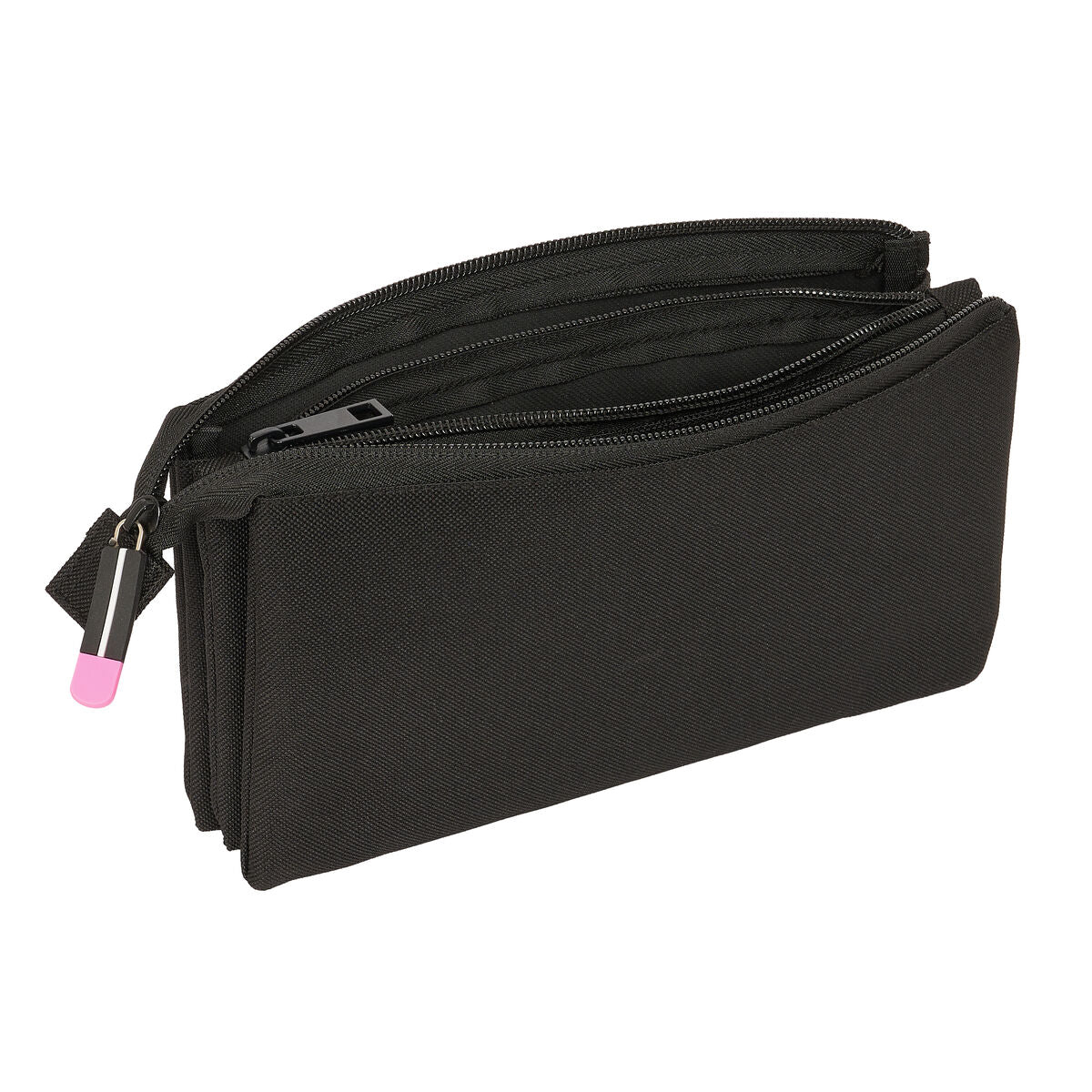 Penar triplu Kings League Porcinos Negru 22 x 12 x 3 cm - Birou și papetărie, Material școlar și educațional