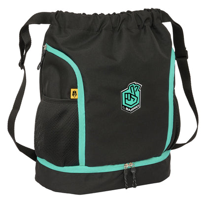 Geantă Rucsac cu Bretele Kings League El barrio Negru 35 x 40 x 1 cm - Birou și papetărie, Material școlar și educațional