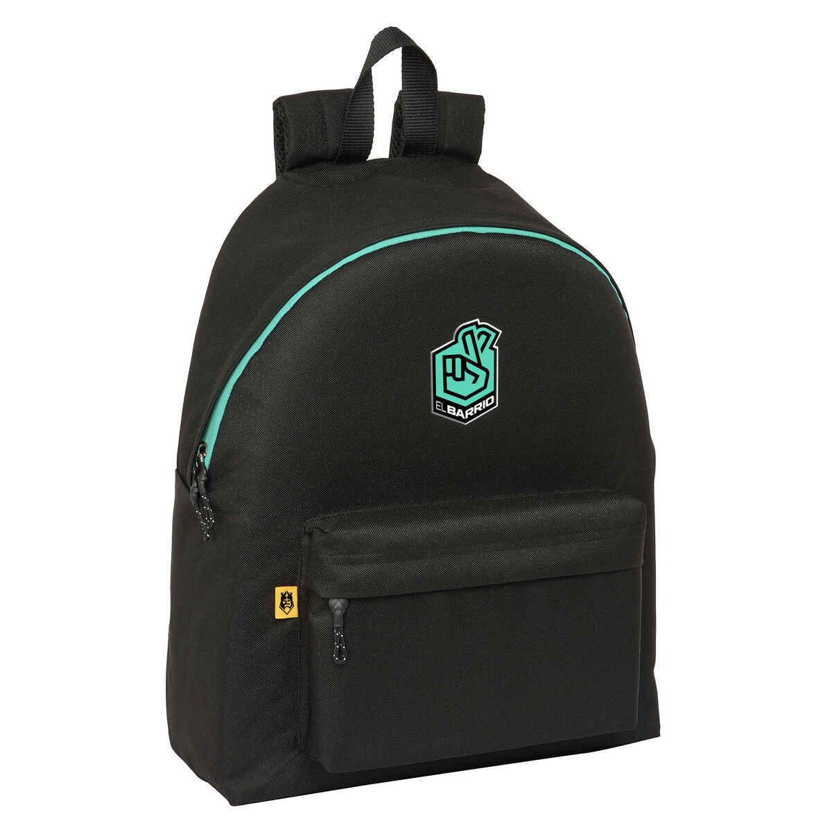Ghiozdan Kings League El barrio Negru 33 x 42 x 15 cm - Birou și papetărie, Material școlar și educațional