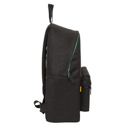 Ghiozdan Kings League El barrio Negru 33 x 42 x 15 cm - Birou și papetărie, Material școlar și educațional
