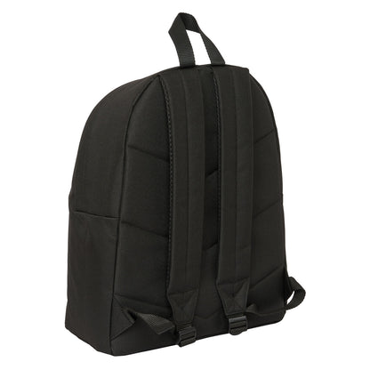 Ghiozdan Kings League El barrio Negru 33 x 42 x 15 cm - Birou și papetărie, Material școlar și educațional