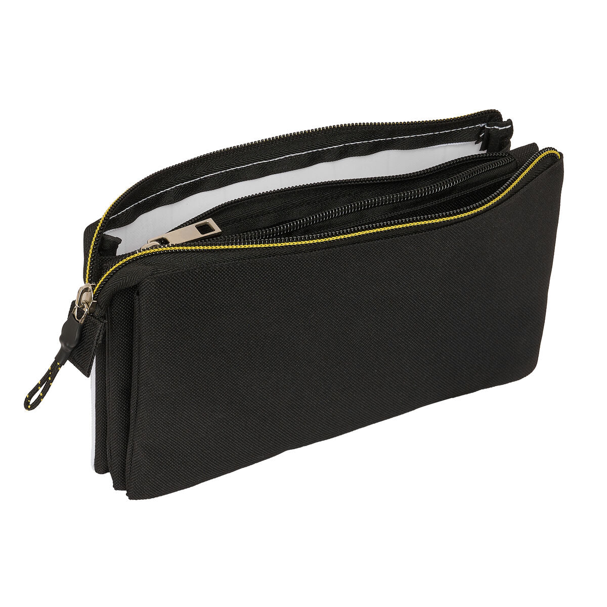 Penar triplu Kings League PÍo Alb Negru 22 x 12 x 3 cm - Birou și papetărie, Material școlar și educațional