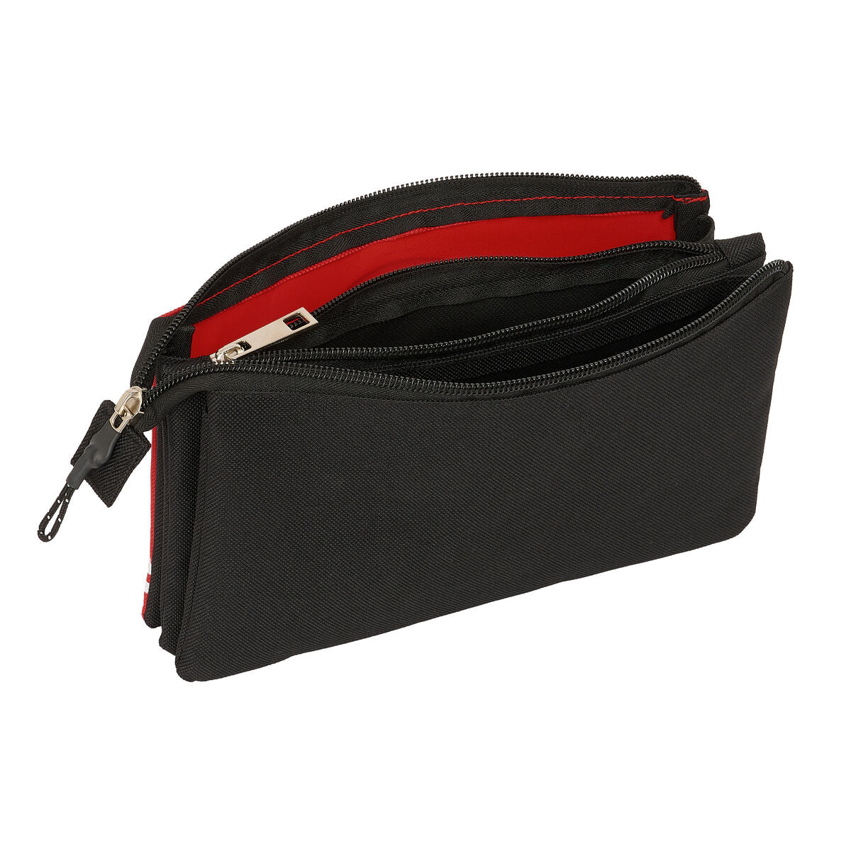 Penar triplu Kings League Aniquiladores Roșu 22 x 12 x 3 cm - Birou și papetărie, Material școlar și educațional