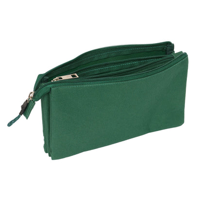 Penar triplu Kings League Troncos Verde inchis 22 x 12 x 3 cm - Birou și papetărie, Material școlar și educațional