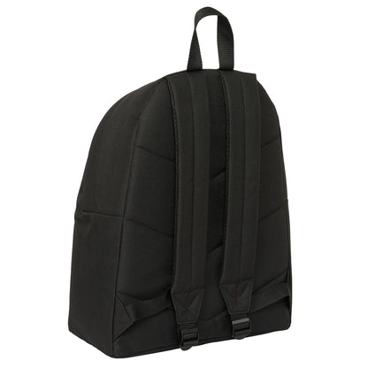 Ghiozdan Kings League Rayo de barcelona Negru 33 x 42 x 15 cm - Birou și papetărie, Material școlar și educațional