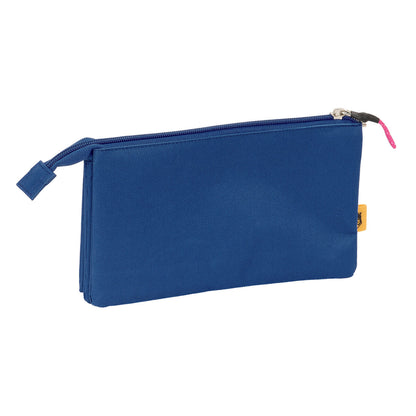 Penar triplu Kings League 1k Albastru 22 x 12 x 3 cm - Birou și papetărie, Material școlar și educațional