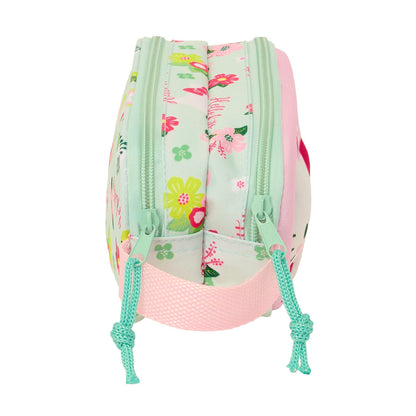 Penar dublu Hello Kitty Verde Roz 21 x 8 x 6 cm 3D - Birou și papetărie, Material școlar și educațional
