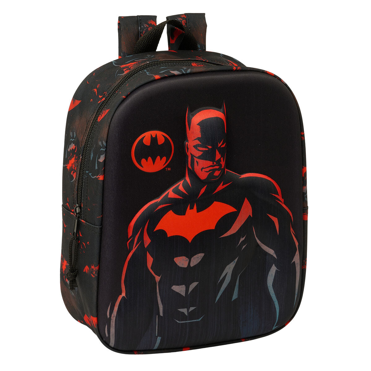 Ghiozdan Batman Negru 22 x 27 x 10 cm 3D - Birou și papetărie, Material școlar și educațional