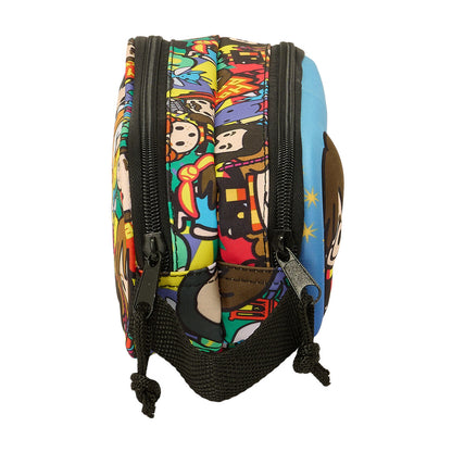 Penar dublu Harry Potter Albastru Multicolor 21 x 8 x 6 cm 3D - Birou și papetărie, Material școlar și educațional