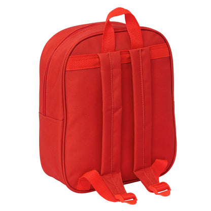 Ghiozdan Sevilla Fútbol Club Roșu 22 x 27 x 10 cm 3D - Birou și papetărie, Material școlar și educațional