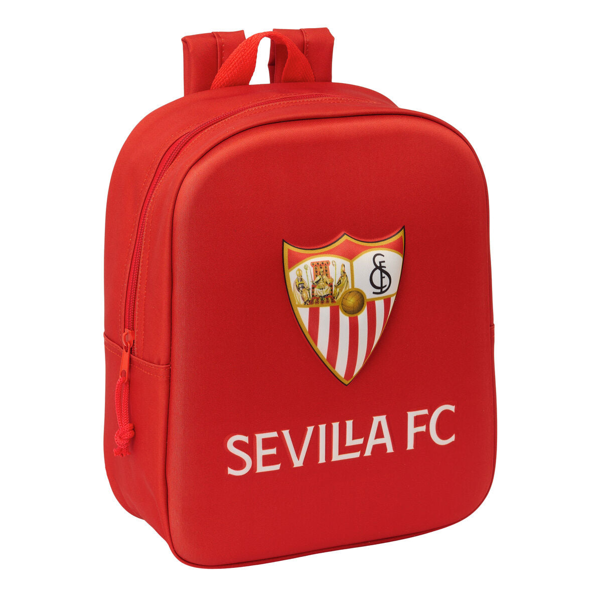 Ghiozdan Sevilla Fútbol Club Roșu 22 x 27 x 10 cm 3D - Birou și papetărie, Material școlar și educațional