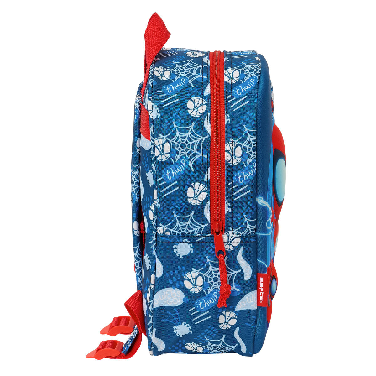 Ghiozdan Spider-Man Roșu Bleumarin 22 x 27 x 10 cm 3D - Birou și papetărie, Material școlar și educațional