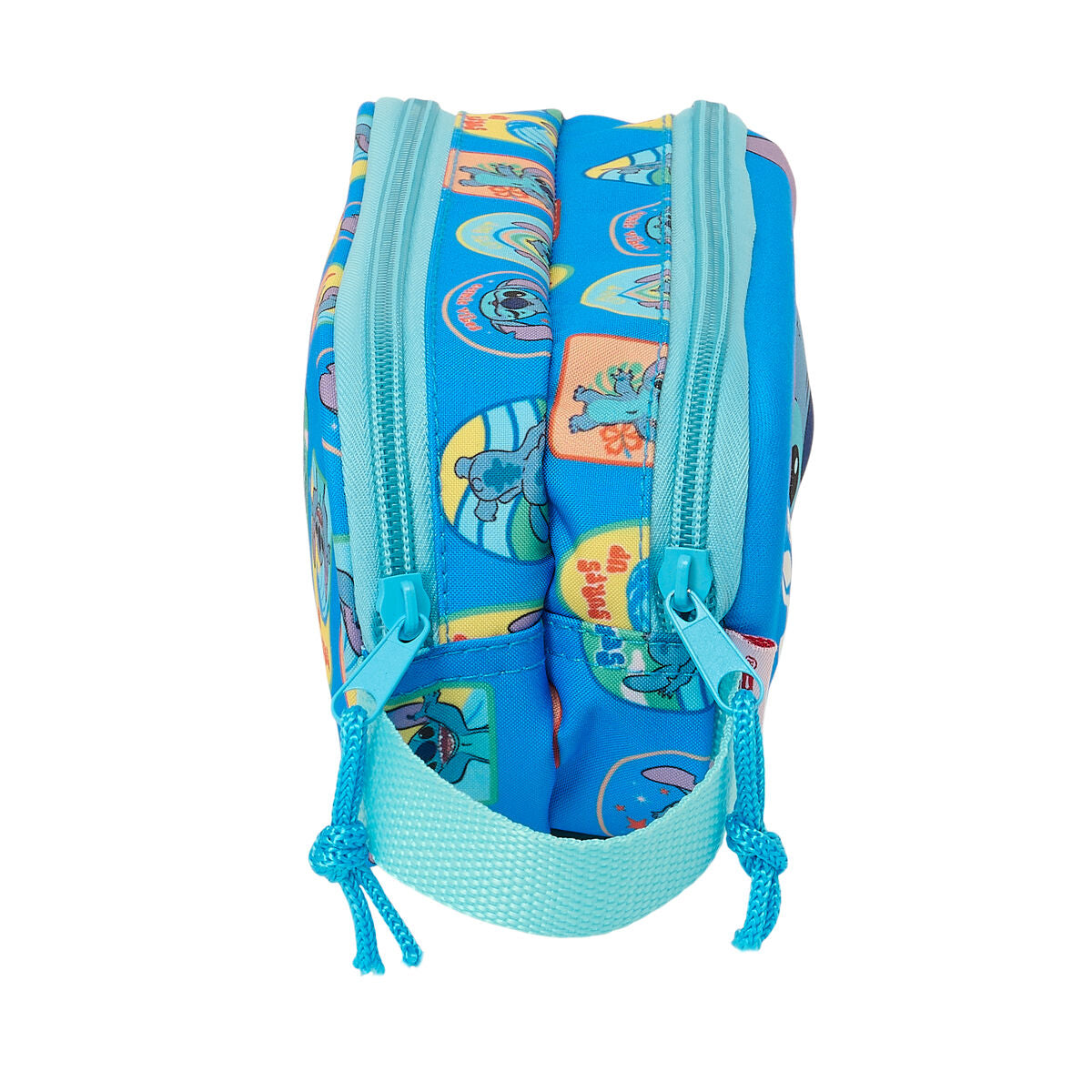 Penar dublu Lilo & Stitch Albastru 21 x 8 x 6 cm 3D - Birou și papetărie, Material școlar și educațional