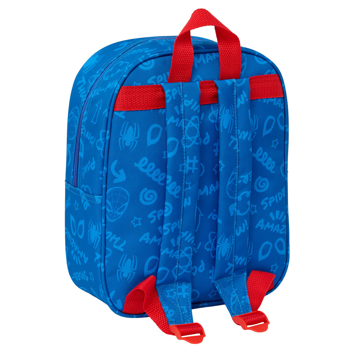 Ghiozdan Spider-Man Roșu Bleumarin 22 x 27 x 10 cm 3D - Birou și papetărie, Material școlar și educațional